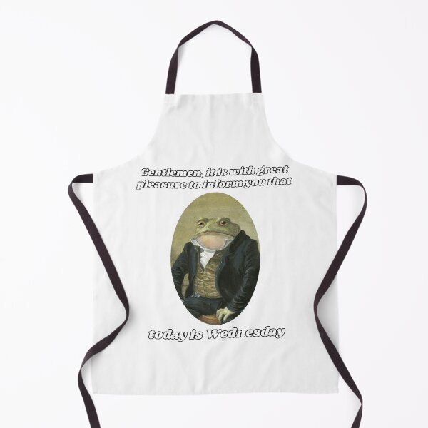 Item preview, Colonel Toad - Gentlemen It Is With Great Pleasure To Inform You Today Is Wednesday (No Frame) designed and sold by DOS Games.