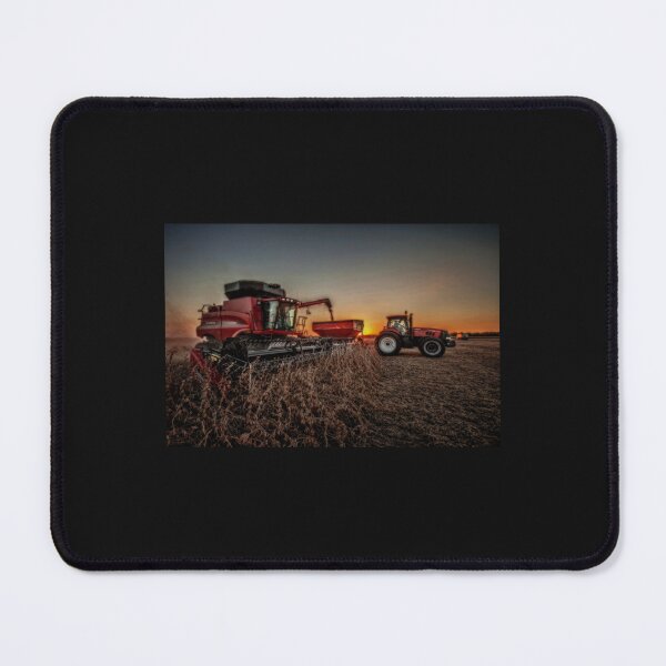 Item preview, case ih Bean Harvest at Sunset  designed and sold by sanaaquinti.