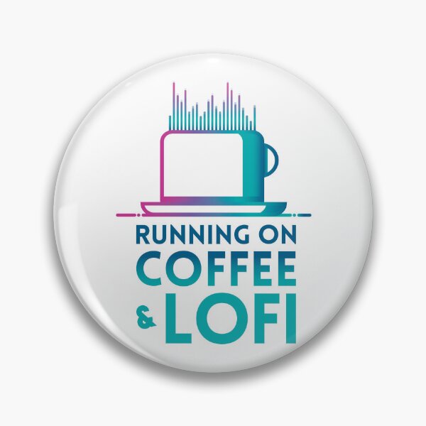 Item preview, Running on Coffee and Lofi designed and sold by chillaxcats.