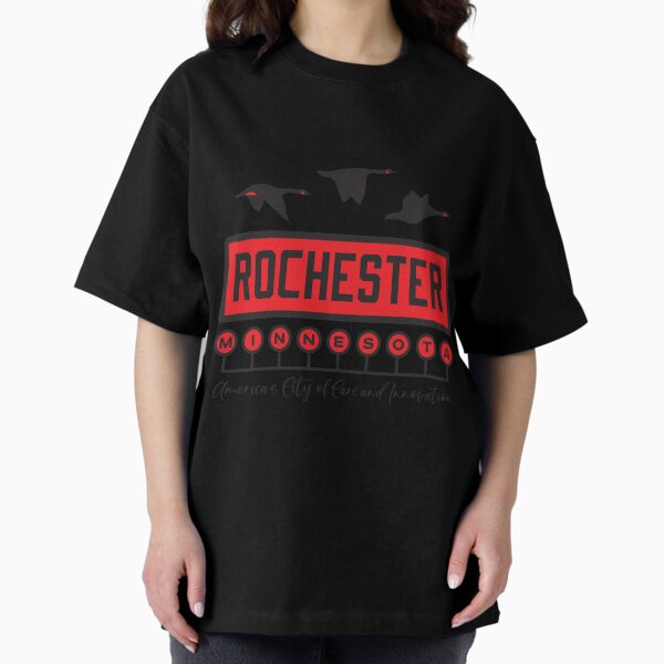 Item preview, Rochester, Minnesota, USA. Lettering. Red color designed and sold by Dmitry Sytnikov.