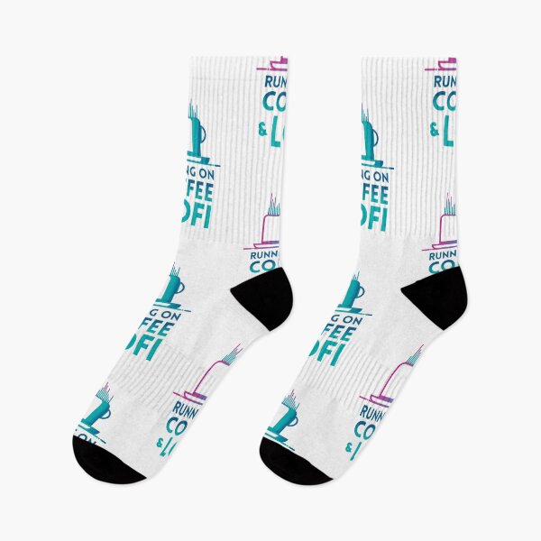 Item preview, Running on Coffee and Lofi designed and sold by chillaxcats.