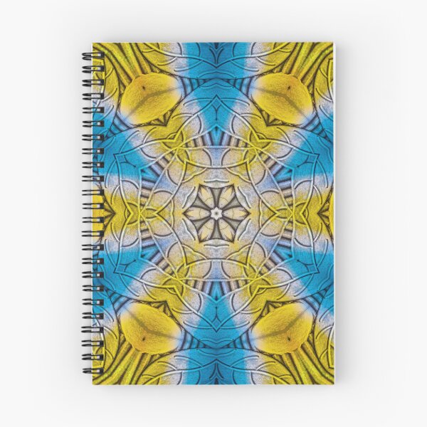 Item preview, radial yellow gold floral fantasy in square format designed and sold by mister-john.