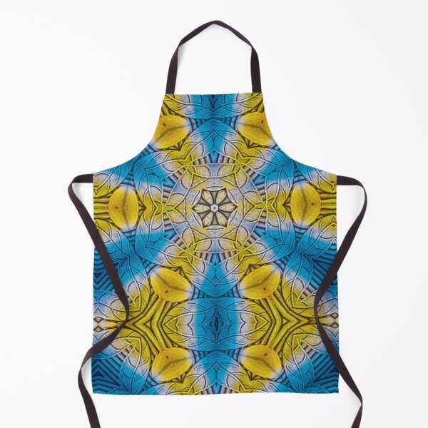 Item preview, radial yellow gold floral fantasy in square format designed and sold by mister-john.