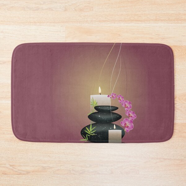 Item preview, Pebbles with orchid designed and sold by AnnArtshock.