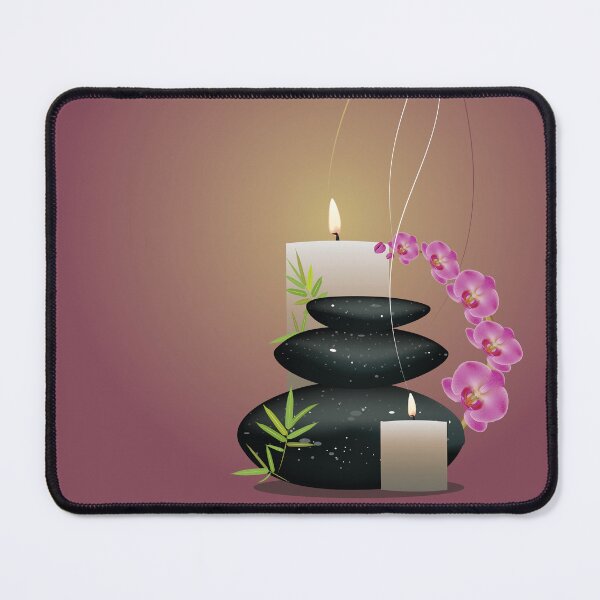 Item preview, Pebbles with orchid designed and sold by AnnArtshock.