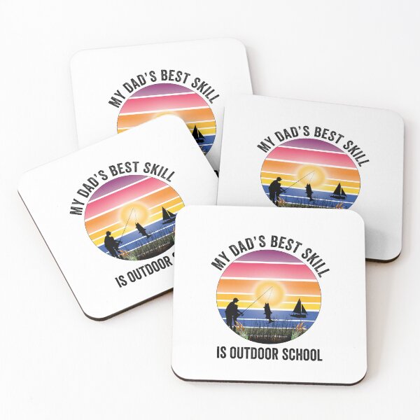 Item preview, My dad’s best skill is outdoor school. Funny cool sports fishing  designed and sold by TJHstudio.