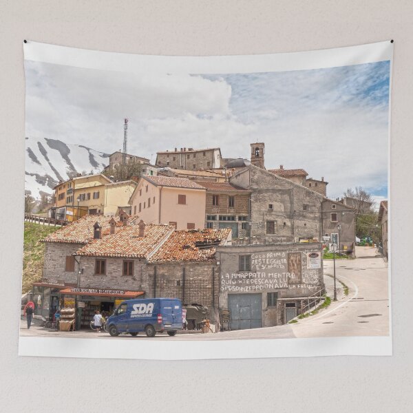 Item preview, Castelluccio di Norcia, Italian mountain village designed and sold by FlatLandPrints.