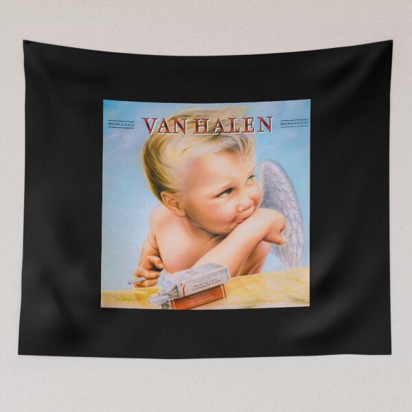 Item preview, Jump Baby 1984 American Rock Band Gift Fan designed and sold by IsabelleHolmes.
