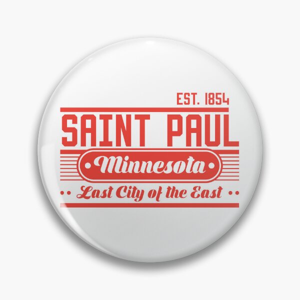 Item preview, Saint Paul, Minnesota. Lettering. Orange color designed and sold by Dmitry Sytnikov.