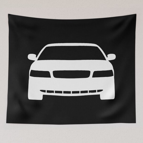 Item preview, Ford Crown Victoria Police Interceptor best t-shirt design USA white silhouette designed and sold by EdimDesign.