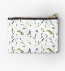 Flower Variety - Blue and Yellow Studio Pouch
