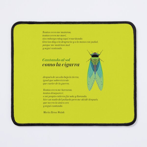 Item preview, Cantando al sol como la cigarra designed and sold by CJVisions.