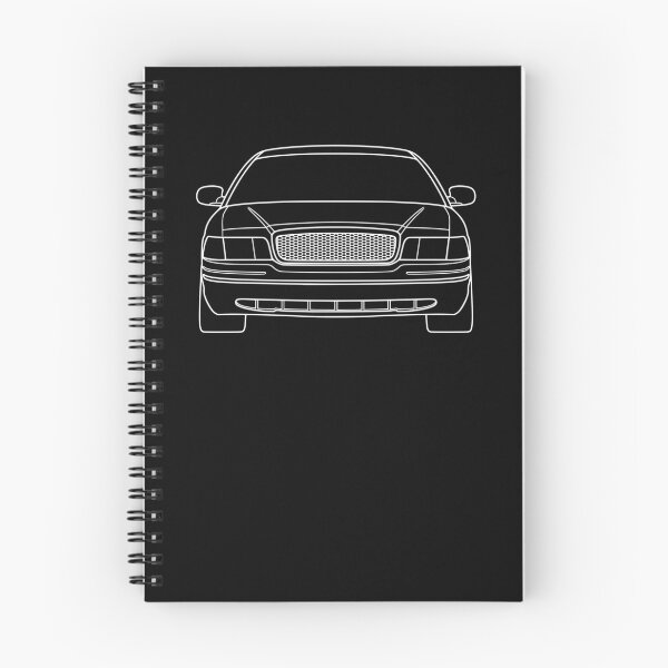 Item preview, Ford Crown Victoria Police Interceptor best t-shirt design USA white lines designed and sold by EdimDesign.