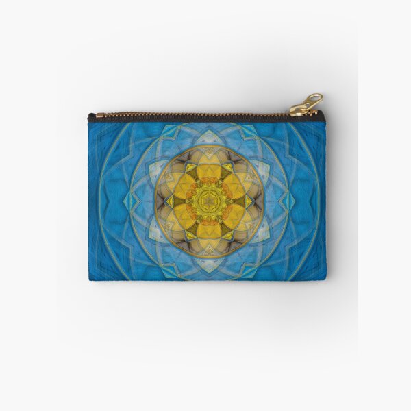 Item preview,  radial yellow gold floral fantasy in square format designed and sold by mister-john.