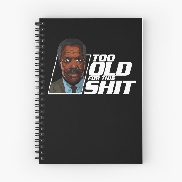 Item preview, Action Movie American Police Motivational Fot You Too Old For This Shit Gift For Christmas designed and sold by CostaAlmeida.