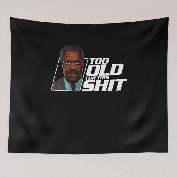 Item preview, Action Movie American Police Motivational Fot You Too Old For This Shit Gift For Christmas designed and sold by CostaAlmeida.