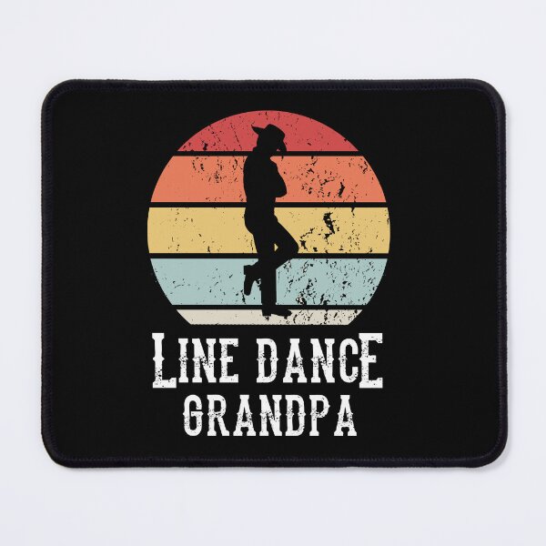 Item preview, Line Dance Grandpa Cowboy Retro Vintage designed and sold by theshirtinator.