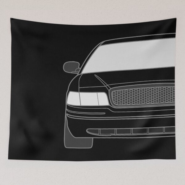 Item preview, Ford Crown Victoria Police Interceptor best t-shirt design USA colored designed and sold by EdimDesign.