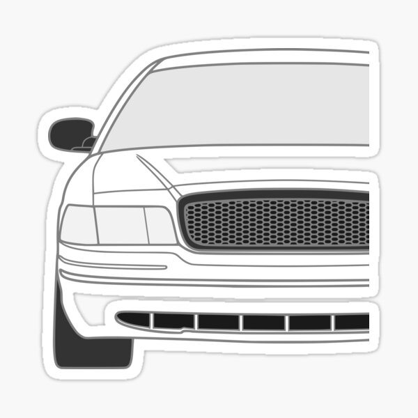 "Ford Crown Victoria Police Interceptor best tshirt design USA colored