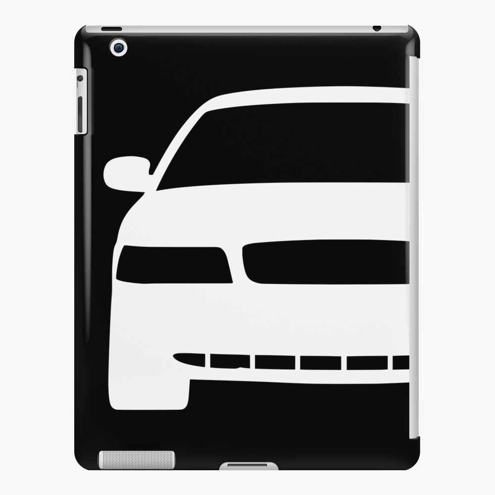 Ford Crown Victoria Police Interceptor Best T Shirt Design Usa White Silhouette Ipad Case 0692