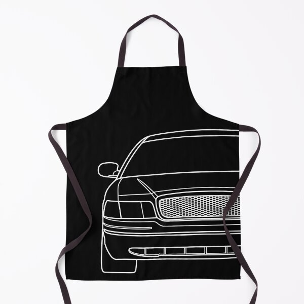 Item preview, Ford Crown Victoria Police Interceptor best t-shirt design USA white lines designed and sold by EdimDesign.