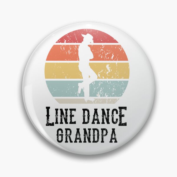 Item preview, Line Dance Grandpa Cowboy Retro Vintage designed and sold by theshirtinator.