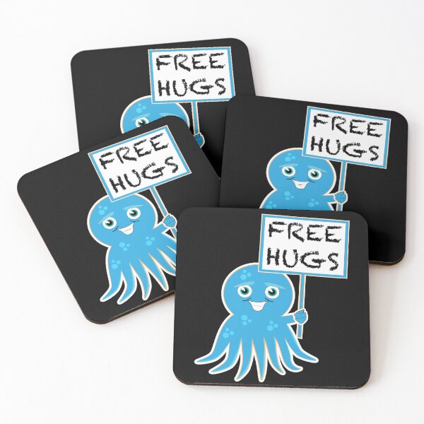 Item preview, Free Hugs Octopus designed and sold by tongueincheekUS.