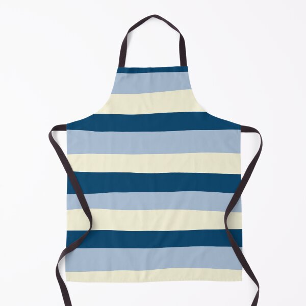 Item preview, Uneven Stripes - Dark Blue, Light Blue and Cream designed and sold by LAEC-Shop.