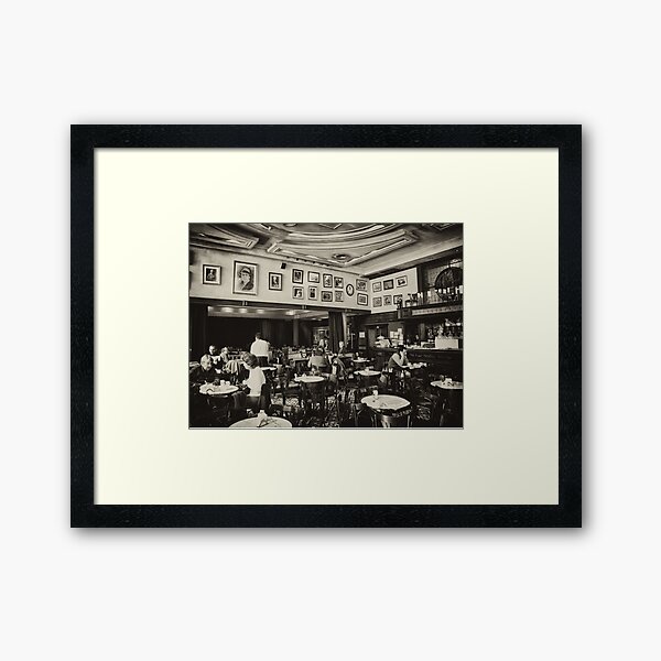 Vista previa del artículo con la obra «Café de los Angelitos - Buenos Aires», diseñado y vendido por CJVisions.