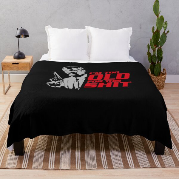 Item preview, Action Movie American Police Motivational Im Too Old For This Shit Gifts For Movie Fans designed and sold by CostaAlmeida.