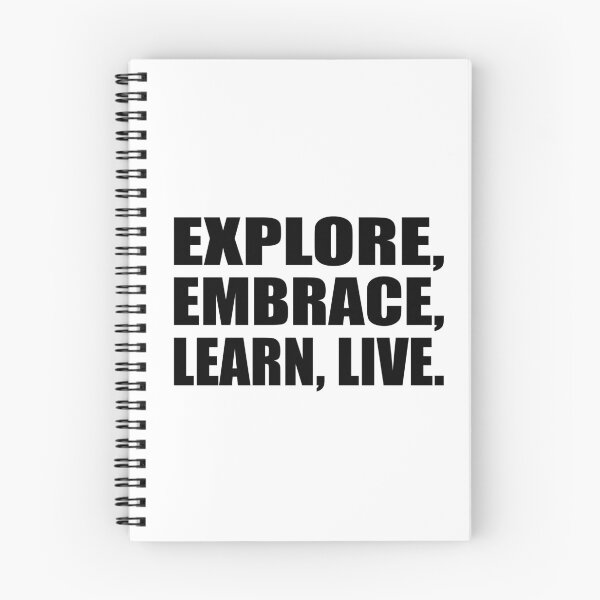 Item preview, Explore, Embrace, Learn, Live. designed and sold by Colorfulandfun.