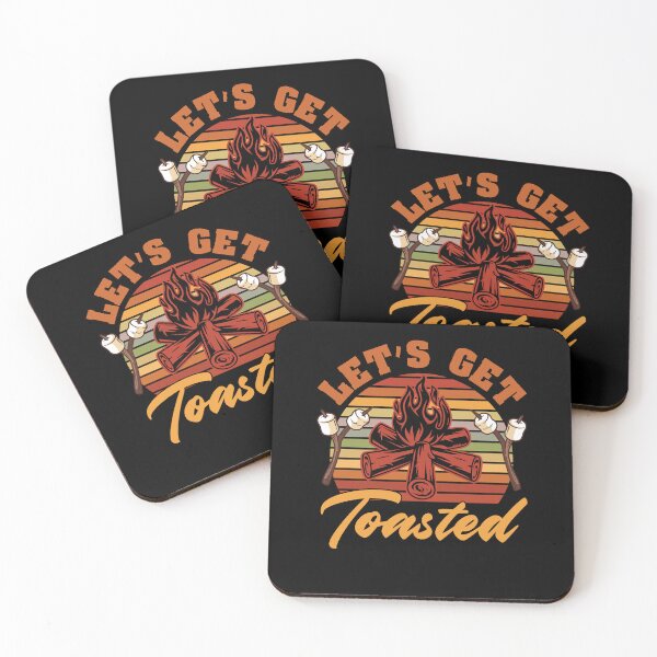 Item preview, Let's Get Toasted Camping Life For An Adventure Camp Camper designed and sold by Nessshirts.