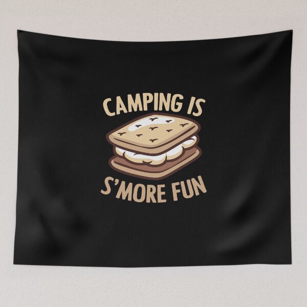 Item preview, S'more Fun Camping Life Funny Outdoor Adventure For A Camper designed and sold by Nessshirts.