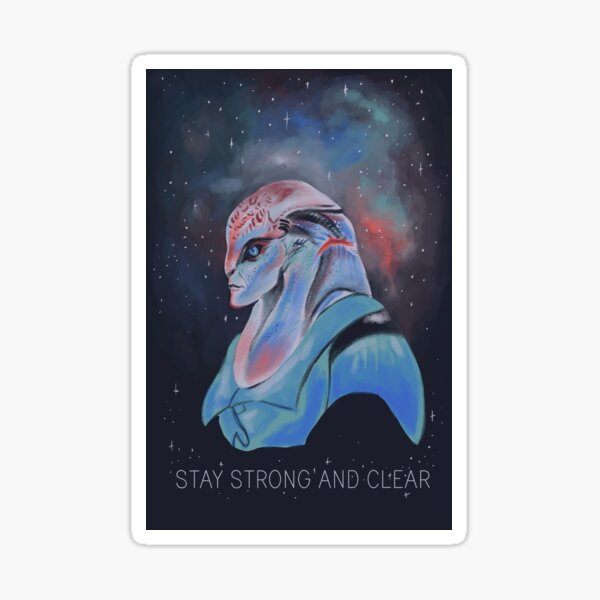 Stay Strong and Clear- Jaal Sticker