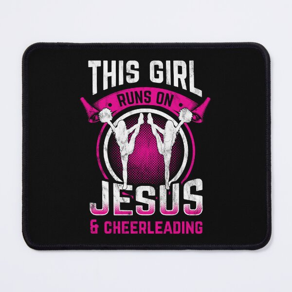 Item preview, Jesus And Cheerleading Cheerleader Gift Idea designed and sold by haselshirt.