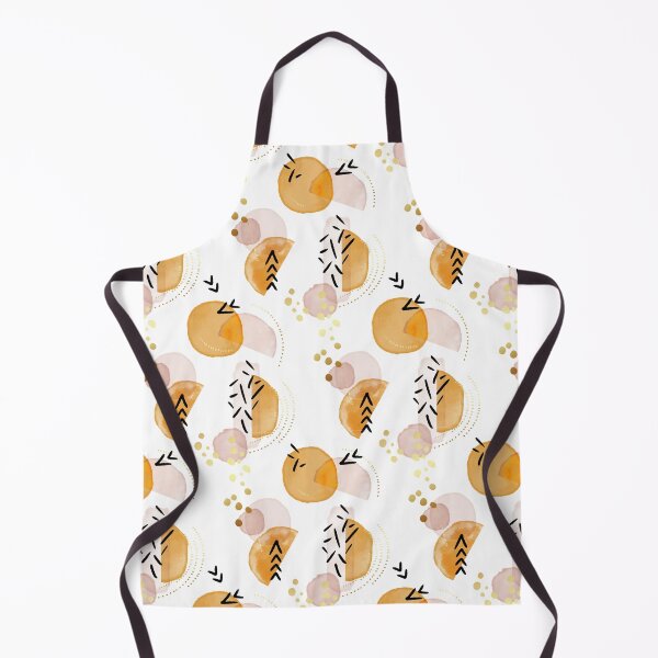 Item preview, Watercolor circles splash yellow pink designed and sold by Milatoo.