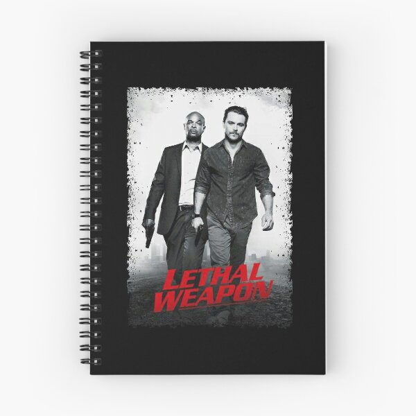 Item preview, Action Movie American Police Motivational Lethal Weapon  Buddy Cop Retro Wave designed and sold by CostaAlmeida.