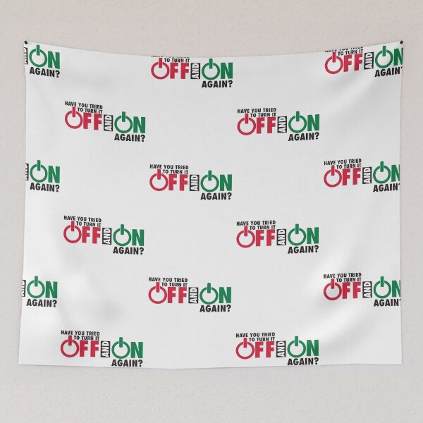 Item preview, Have you tried to turn it off and on again? designed and sold by nektarinchen.