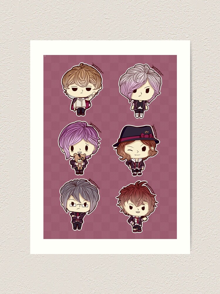 Diabolik Lovers Art Print For Sale By Mariogal Redbubble