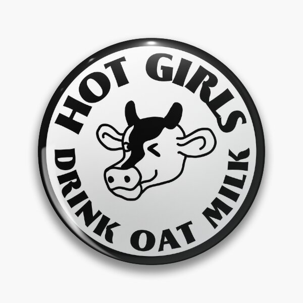 Item preview, Vegan - Hot Girls Drink Oat Milk designed and sold by humnoo.
