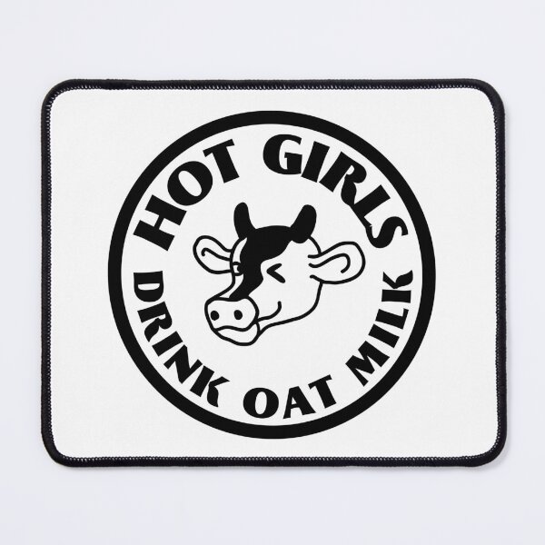 Item preview, Vegan - Hot Girls Drink Oat Milk designed and sold by humnoo.