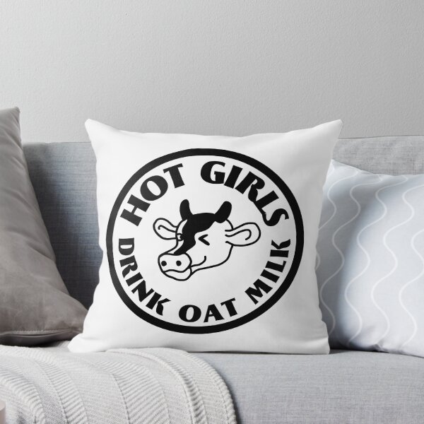 Item preview, Vegan - Hot Girls Drink Oat Milk designed and sold by humnoo.