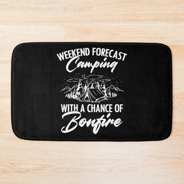 Item preview, Weekend Forecast Camping Funny Camper Life For An Adventurer designed and sold by Nessshirts.