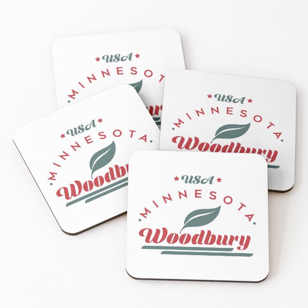 Item preview, Woodbury, Minnesota, USA. Lettering. Red and green color designed and sold by Dmitry Sytnikov.