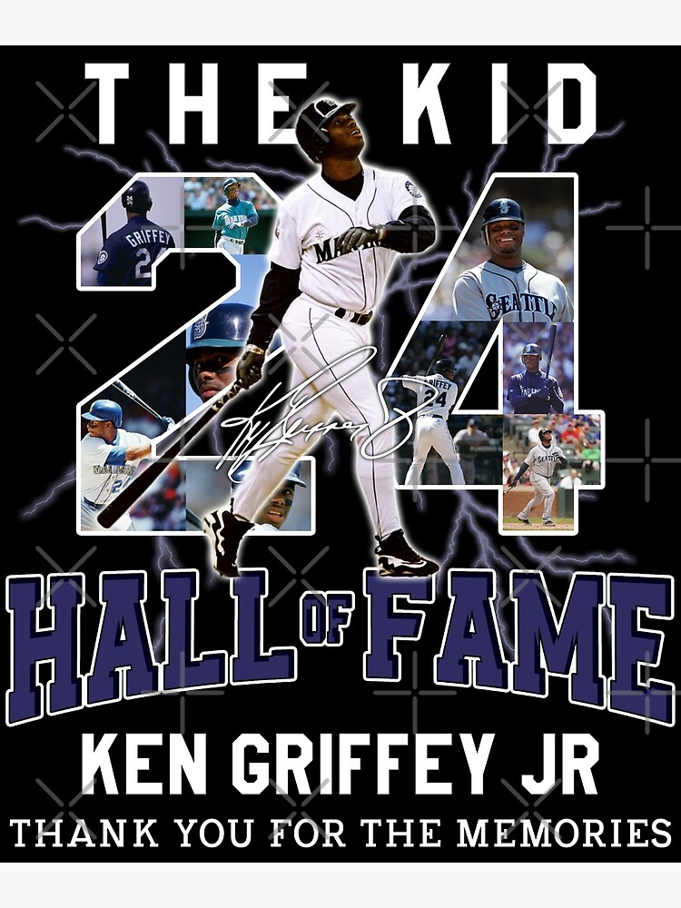 Ken Griffey Jr The Kid Seattle Baseball Legend Signature Vintage Retro 80s  90s Bootleg Rap Style Essential T-Shirt for Sale by georgiyigsub