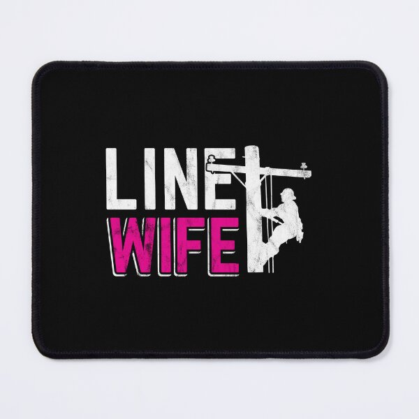 Item preview, Line Wife Line Technician Line Worker Gift Idea designed and sold by haselshirt.