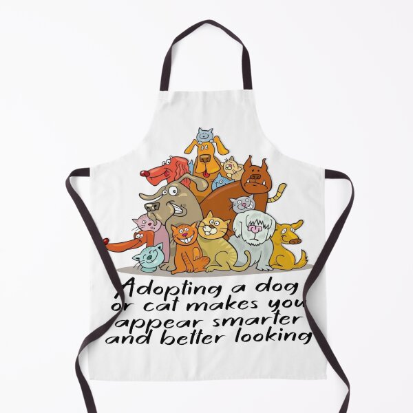 Item preview, Adopting a dog or cat makes you appear smarter and better looking: adopt - don't shop, cat rescue, cat adoption, spay or neuter, dog adoption, dog rescue designed and sold by Becky Hunter.