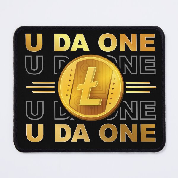 Item preview, U Da One Litecoin currency designed and sold by wewmeprints.