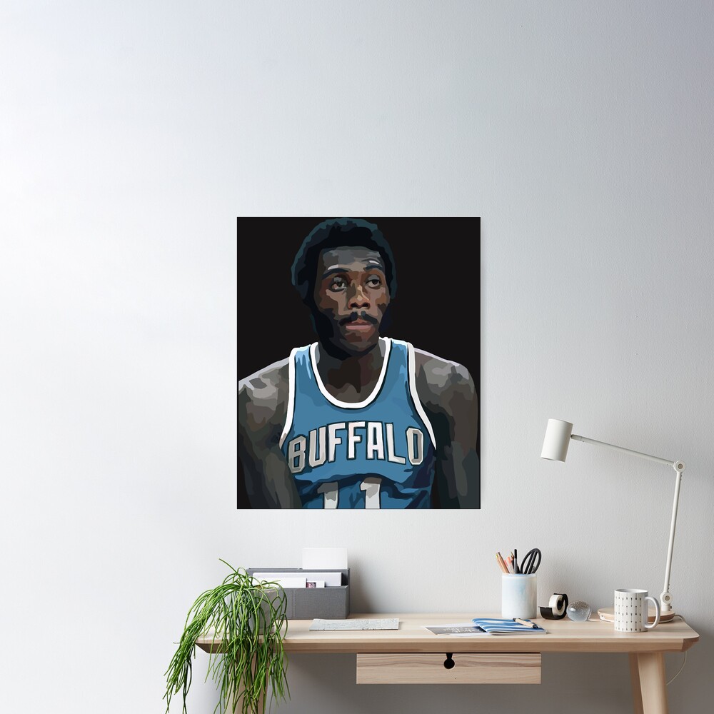 Bob McAdoo of the Buffalo Braves  Sticker for Sale by Heidiartman