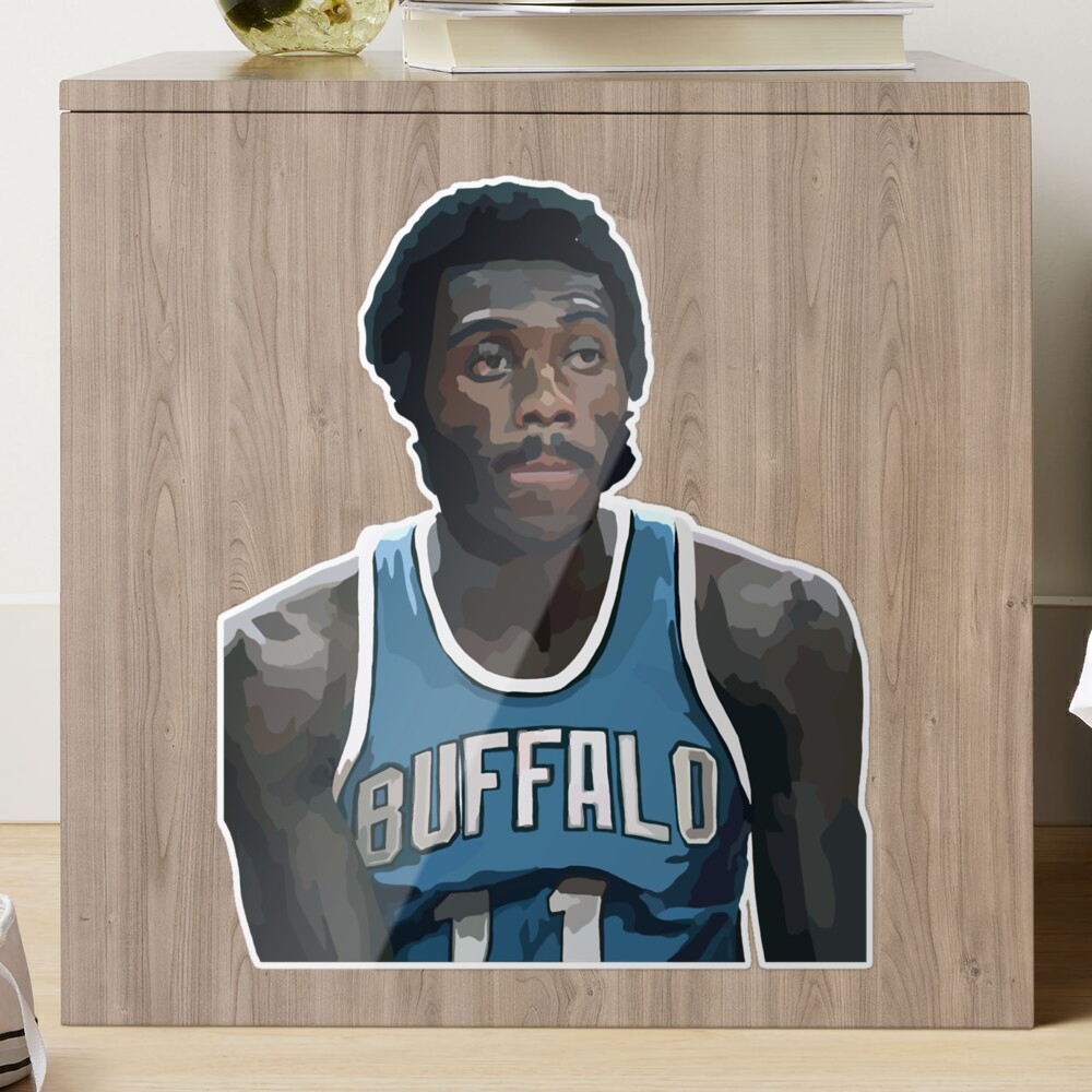 Bob McAdoo of the Buffalo Braves  Sticker for Sale by Heidiartman